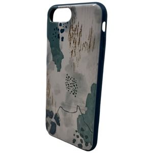 Heyday Apple iPhone 6+/7+/8+ Phone Case Antimicrobial - Abstract Design Blue